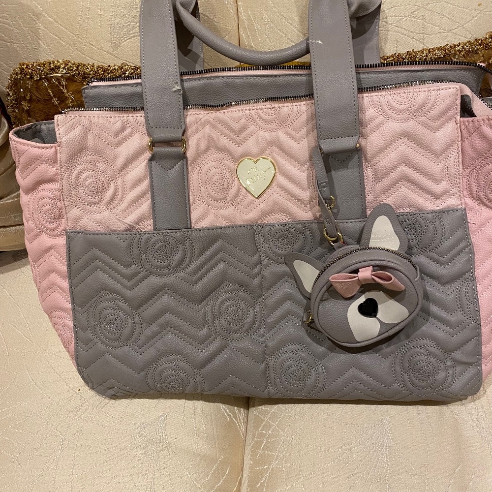Betsy Johnson  diaper bag